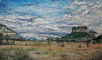 A GRANDE VENEZUELA DA SAVANA de miguelmendez_art.ve