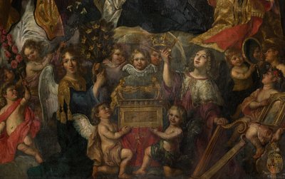 Igreja paroquial (Igreja de Santa Walburga). quadro. Nicolas De Liemaeckere. de or Liemaecker Nicolaas de Liemakere