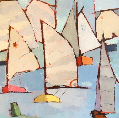 Navegação abstrata e serena de phyllis adams