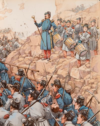 Jacques Marie Gaston Onfroy de Breville dit JOB (1858-1931) - The Drum Major under Napoleon III (1808-1873) Coleção particular de pseudonym for Onfray de Breville Jacques Job