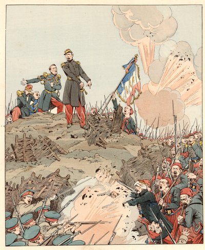 O General Patrice de Mac-Mahon (Mac Mahon) (1808-1893) respondeu "J