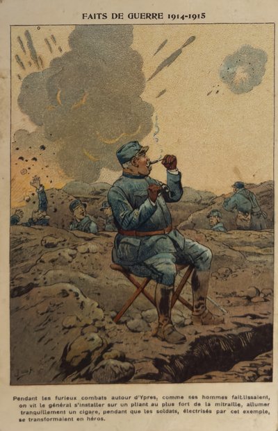 1ª Guerra Mundial: A pasta do general (ilustração) de pseudonym for Onfray de Breville Jacques Job