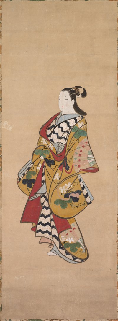 Cortesã de studio of Kaigetsudō Ando