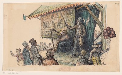 Cantor justo de unknown (signed by artist)