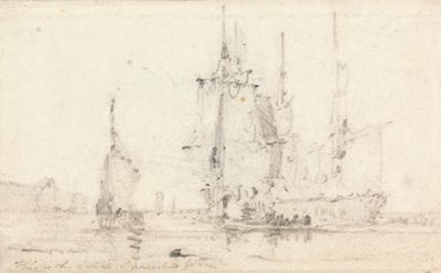 Navios perto da costa de unknown artist
formerly John Constable