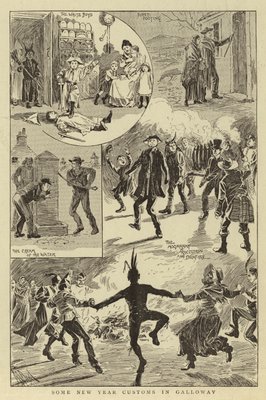 Alguns costumes do ano novo em Galloway de Alexander Stuart Boyd
