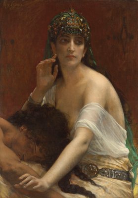 Sansão e Dalila de Alexandre Cabanel