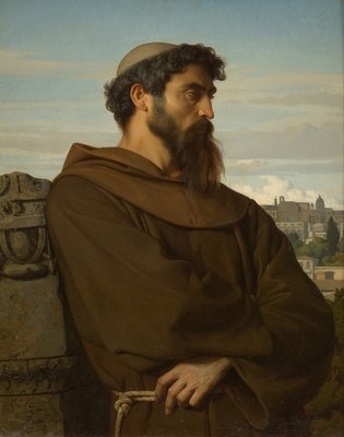 O monge romano de Alexandre Cabanel