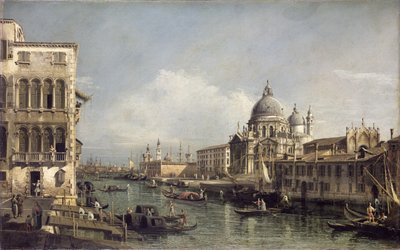 Entrada, para, a, canal grandioso, veneza de Bernardo Bellotto