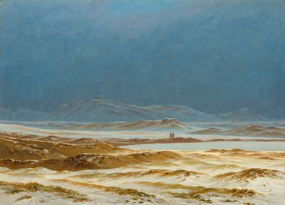 Paisagem do norte, primavera de Caspar David Friedrich