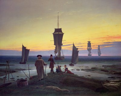 As etapas da vida de Caspar David Friedrich