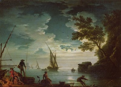 Seascape, luar, 1772 de Claude Joseph Vernet