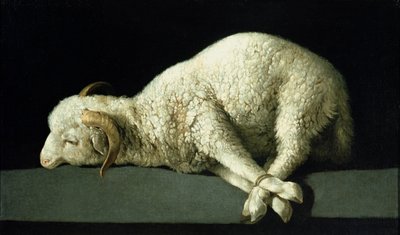 Cordeiro de Deus, c.1635-40 de Francisco de Zurbaran