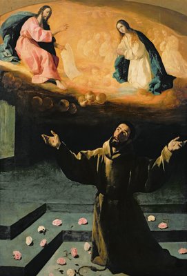 São Francisco de Assis, ou O Milagre das Rosas, 1630 de Francisco de Zurbaran