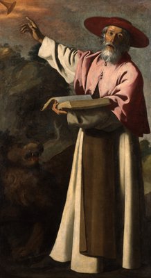 São Jerônimo, c.1640-45 de Francisco de Zurbaran