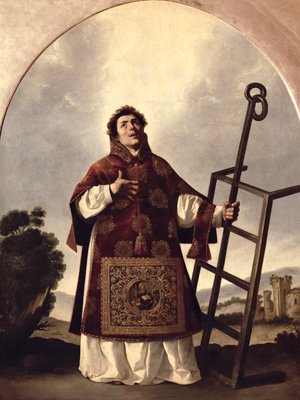 São Lourenço de Francisco de Zurbaran