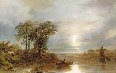 Redes de salmão de Horatio McCulloch