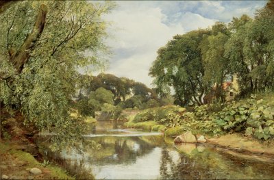 A água de Leith, 1853 de Horatio McCulloch