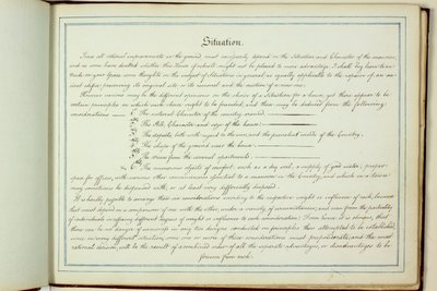 Livro Vermelho: Welbeck de Humphry Repton