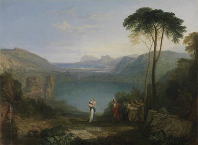 Enéias e o Sybil Cumaean de Joseph Mallord William Turner