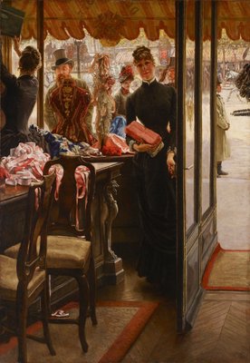 A loja senhora de James Jacques Joseph Tissot
