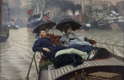 O Tamisa, 1876 de James Jacques Joseph Tissot