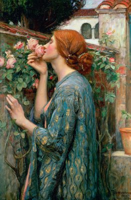 A alma da rosa, 1908 de John William Waterhouse