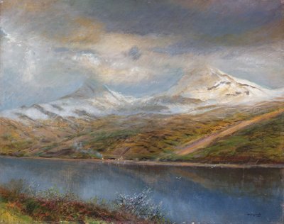 Paisagem nas montanhas tatra de Laszlo Mednyanszky