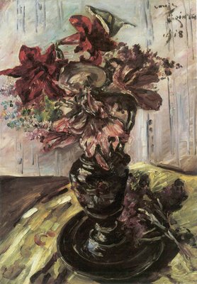 Flor ainda vida com kallan de Lovis Corinth