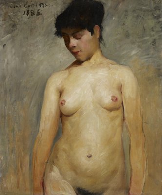 Menina nua de Lovis Corinth