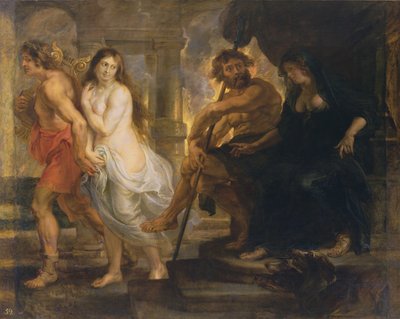 Orfeu e Eurídice de Peter Paul Rubens