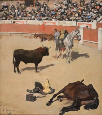 Touros (cavalos mortos) de Ramon Casas i Carbo