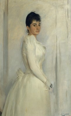 Retrato de Montserrat Carbó de Ramon Casas i Carbo