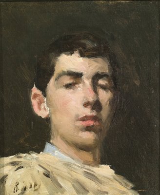 Auto-retrato de Ramon Casas i Carbo