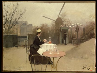 Comer Al Fresco de Ramon Casas i Carbo