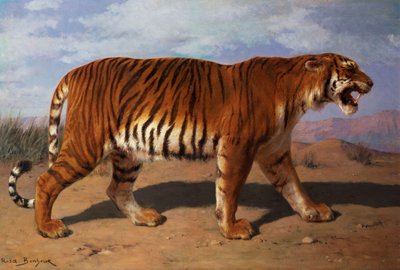 Tigre de espreita de Rosa Bonheur