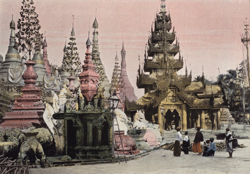Rangoon, Pagode De Choue Dagoun de European Photographer
