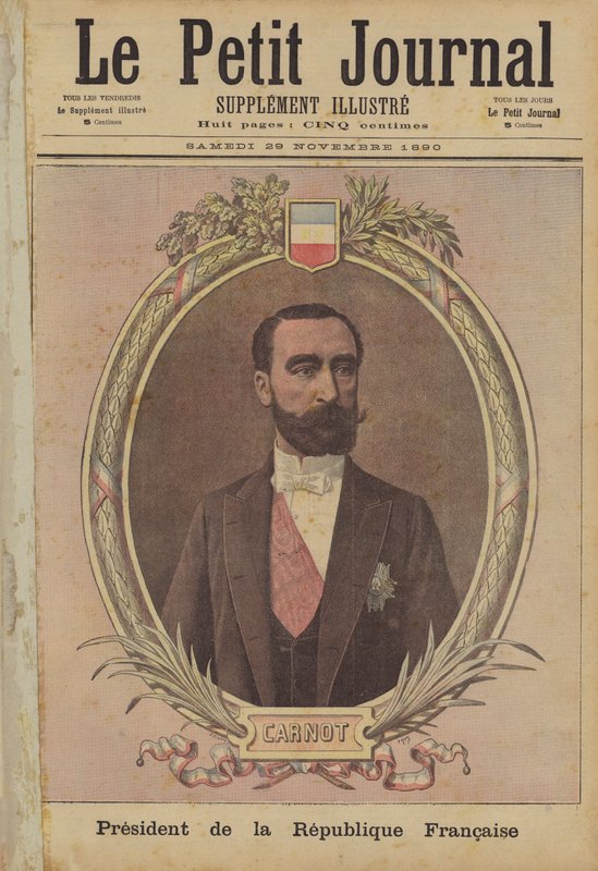 Marie Francois Sadi Carnot, Presidente da República Francesa de French School