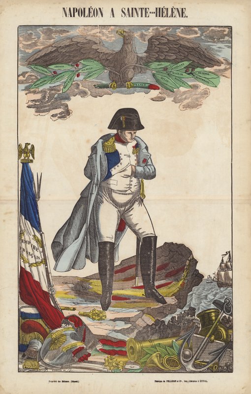 Napoleão A Sainte Helene de French School