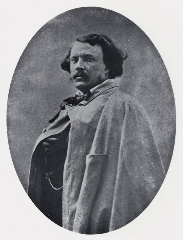 Gaspard Felix Tournachon (Nadar), tirado por ele mesmo (foto a p/b) de Nadar