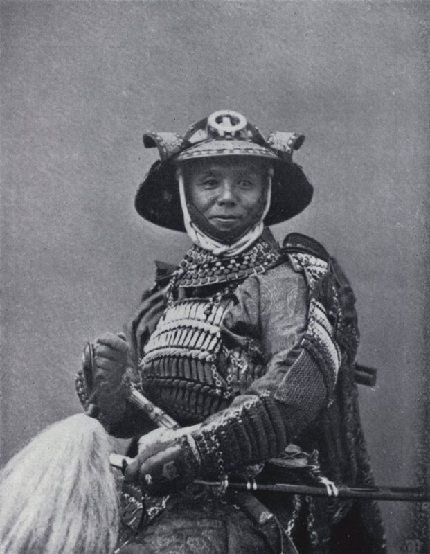 O chefe da primeira missão japonesa na Europa (foto a p/b) de Nadar