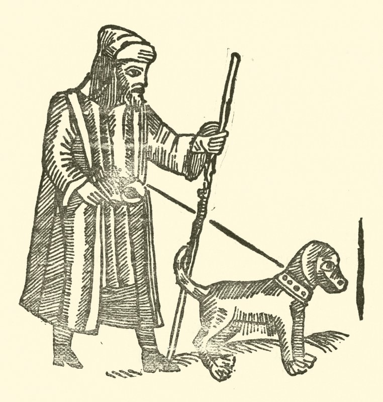 Ilustração para As Baladas Roxburghe (xilogravura) de (after) English School