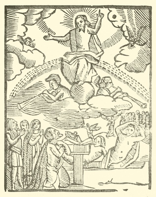 Ilustração para As Baladas Roxburghe (xilogravura) de (after) English School