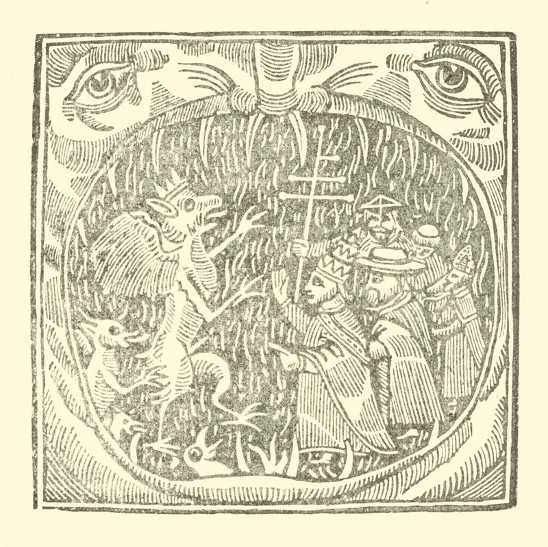 Ilustração para As Baladas Roxburghe (xilogravura) de (after) English School