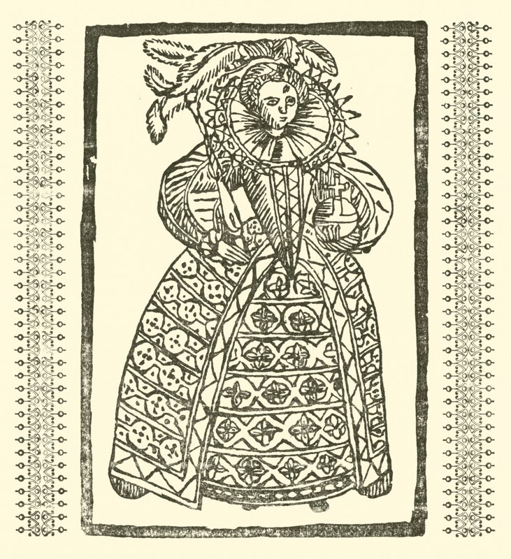 Ilustração para As Baladas Roxburghe (xilogravura) de (after) English School