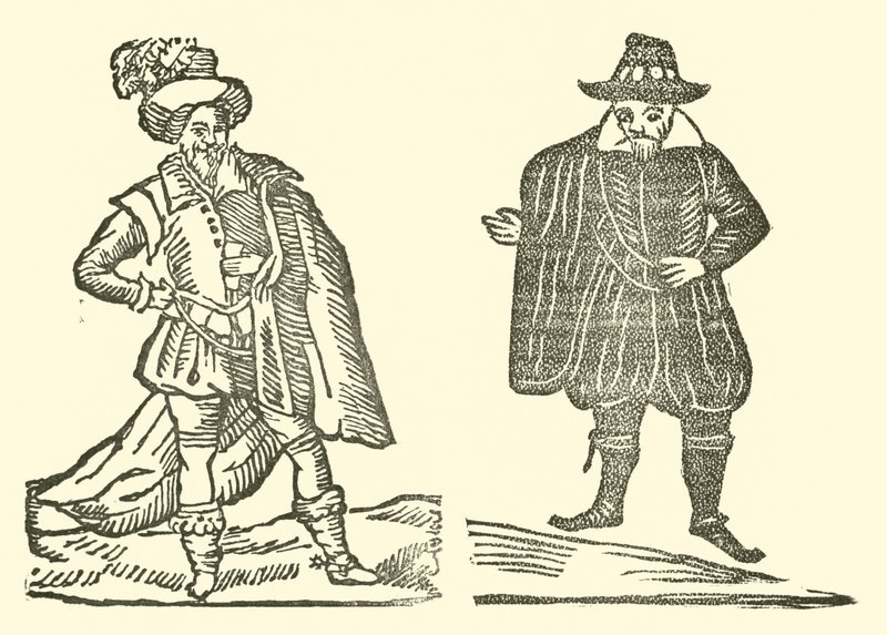 Ilustração para As Baladas Roxburghe (xilogravura) de (after) English School