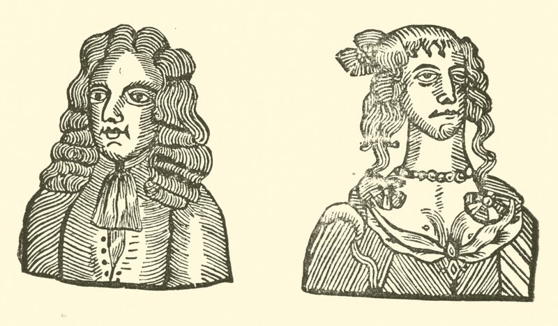 Ilustração para As Baladas Roxburghe (xilogravura) de (after) English School