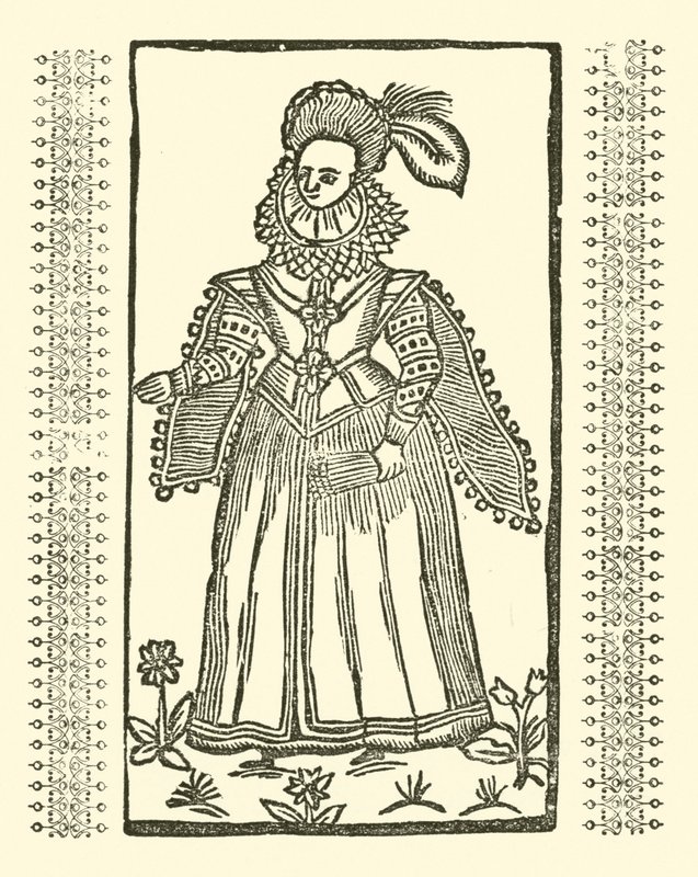 Ilustração para As Baladas Roxburghe (xilogravura) de (after) English School