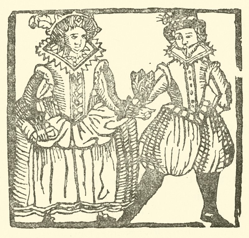 Ilustração para As Baladas Roxburghe (xilogravura) de (after) English School