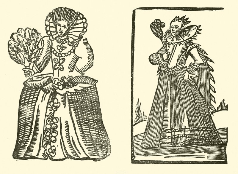 Ilustração para As Baladas Roxburghe (xilogravura) de (after) English School